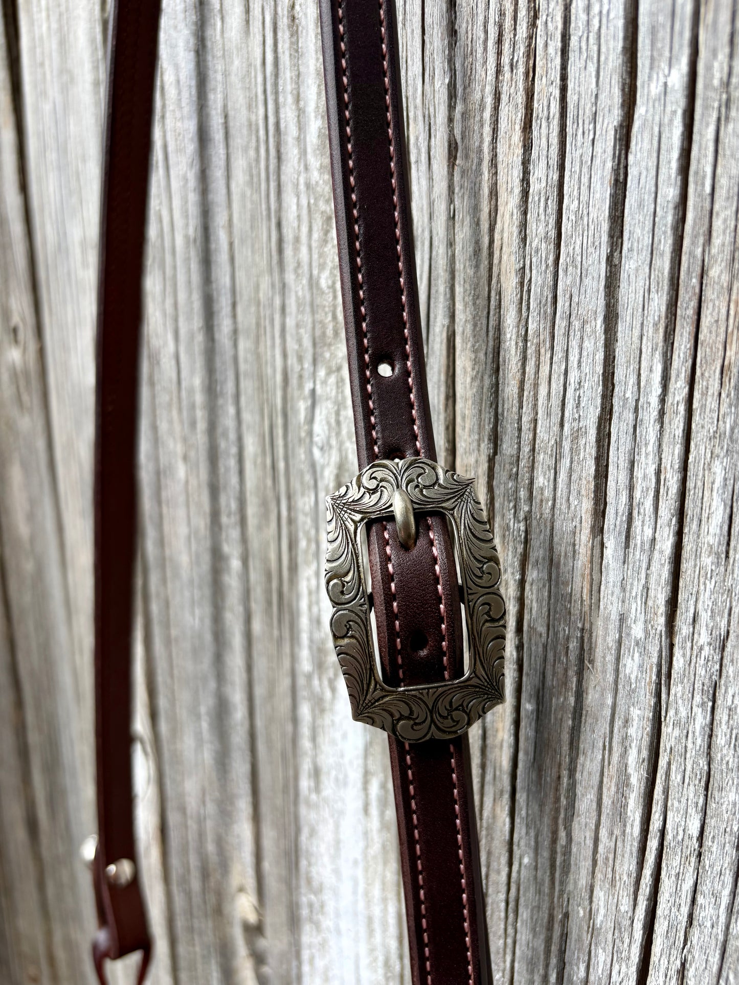 Brown Headstall Bag