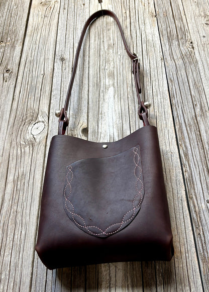Brown Headstall Bag