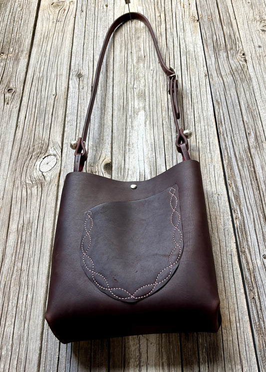 Brown Headstall Bag