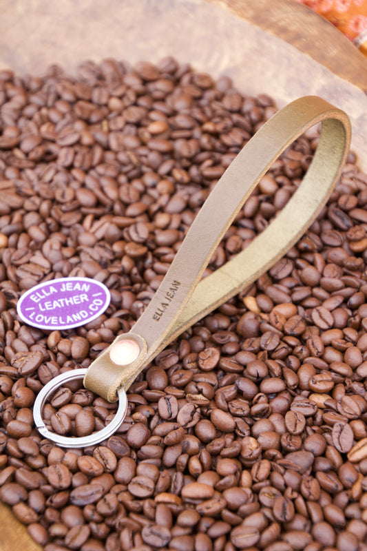 Olive Loop Keychain