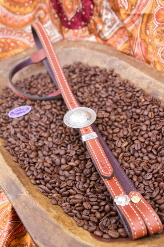 Chestnut Sliding Ear Headstall